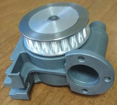 Замена шкива Geze DCU на дюралевый